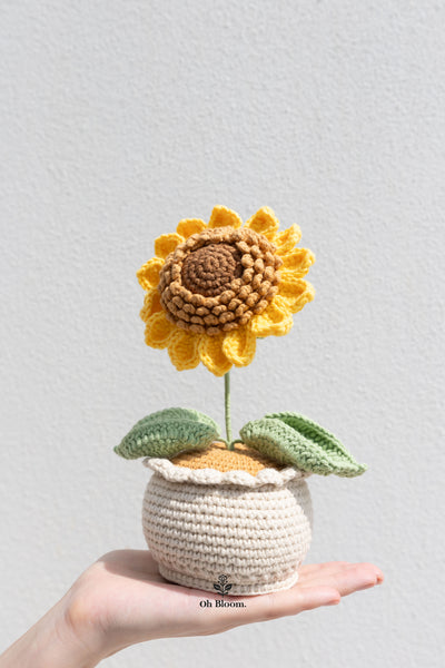 Sunflower Pot